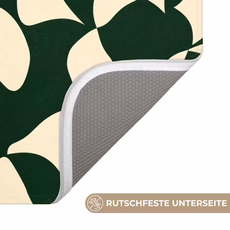 Badematte - Grün - Bio-Oberflächen - Creme — 3