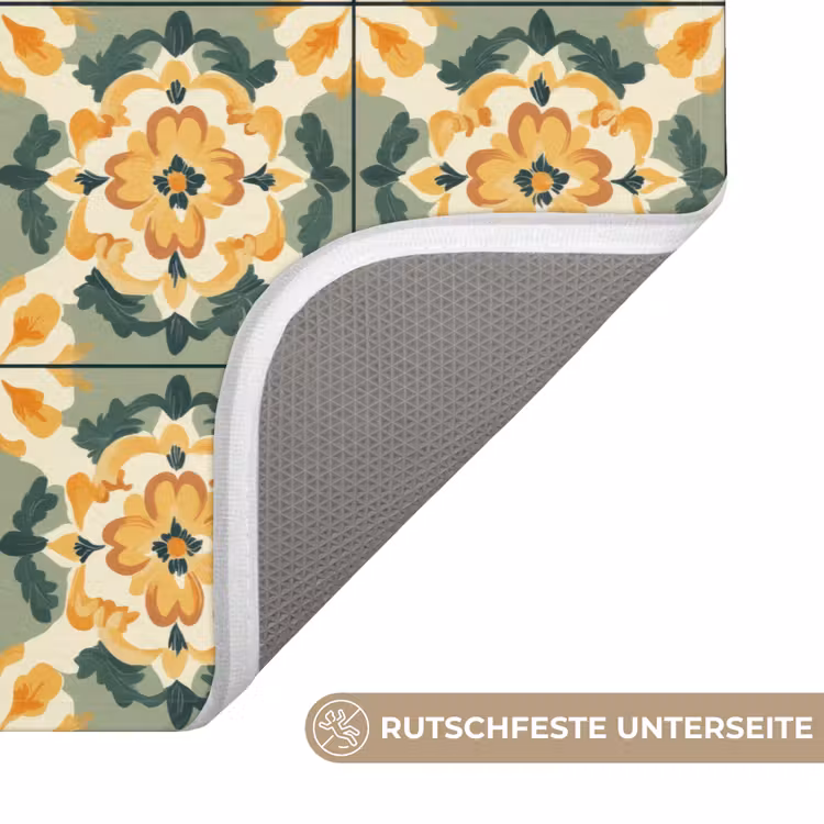 Badematte - Keramik - Verwittert - Farbenfroh — 3