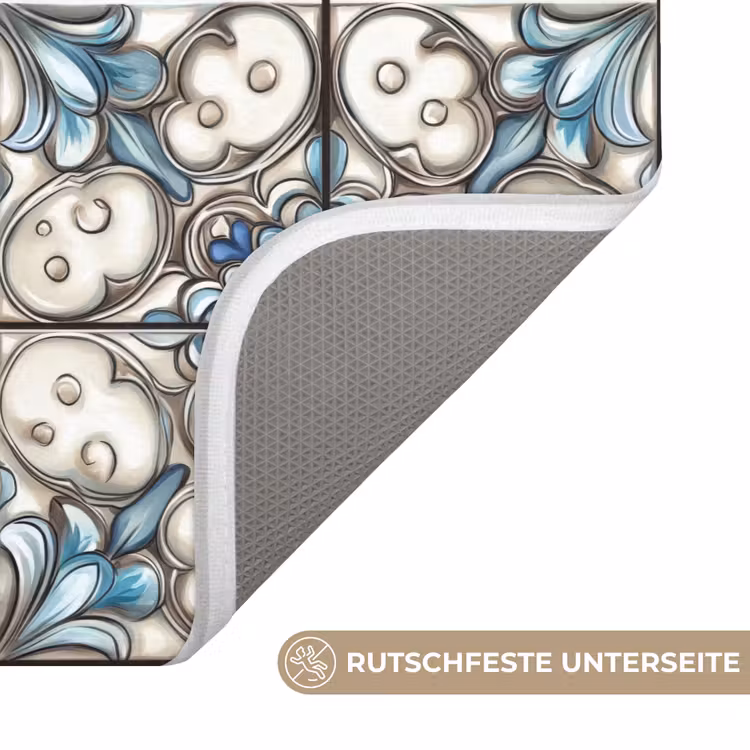 Badematte - Barock - Fliese - Bunt — 3
