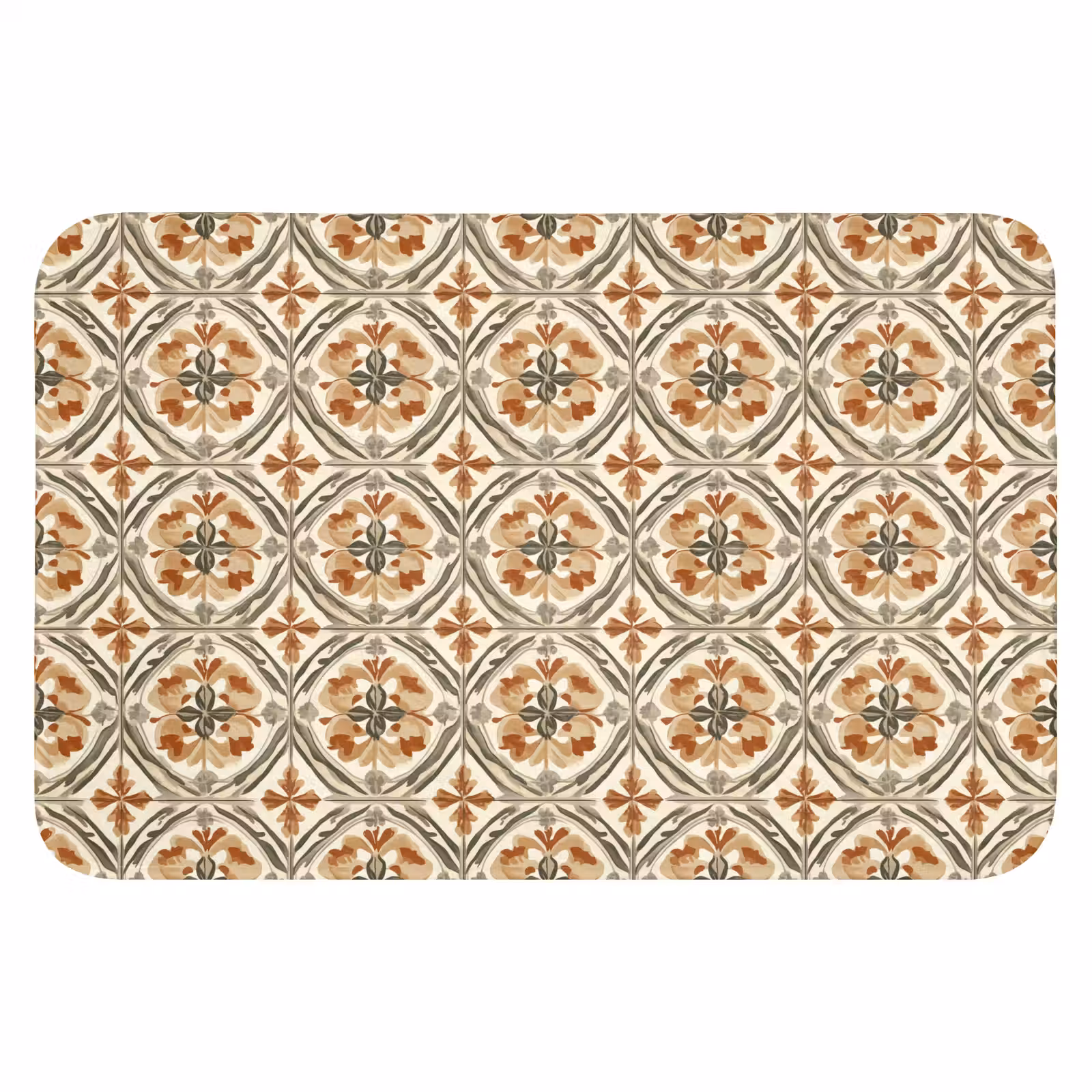 Badematte - Elegant - antik - farbenfroh — 1
