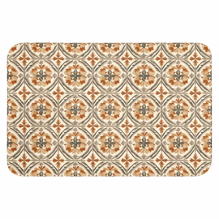 Badematte - Elegant - antik - farbenfroh — 1