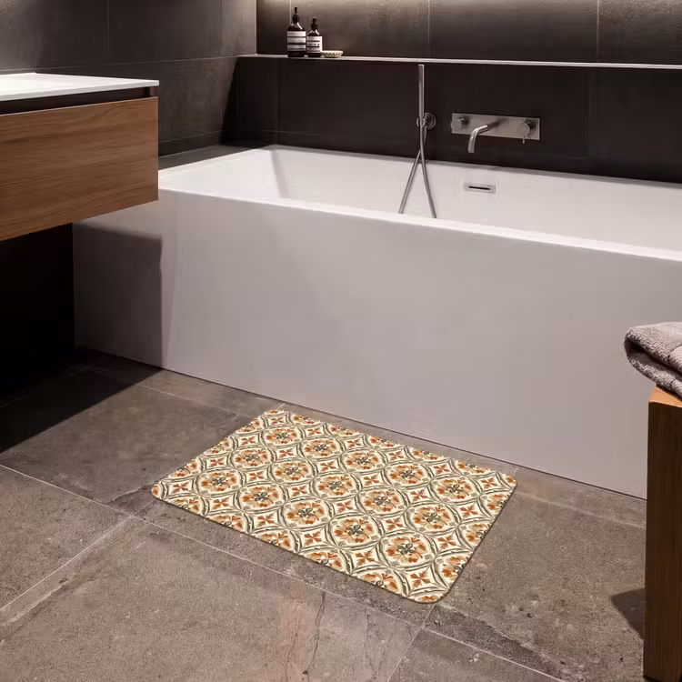 Badematte - Elegant - antik - farbenfroh — 4