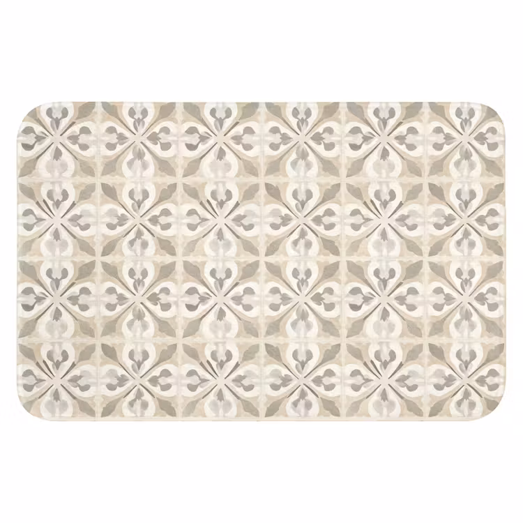 Badematte - Fliese - Motiv - Beige — 1