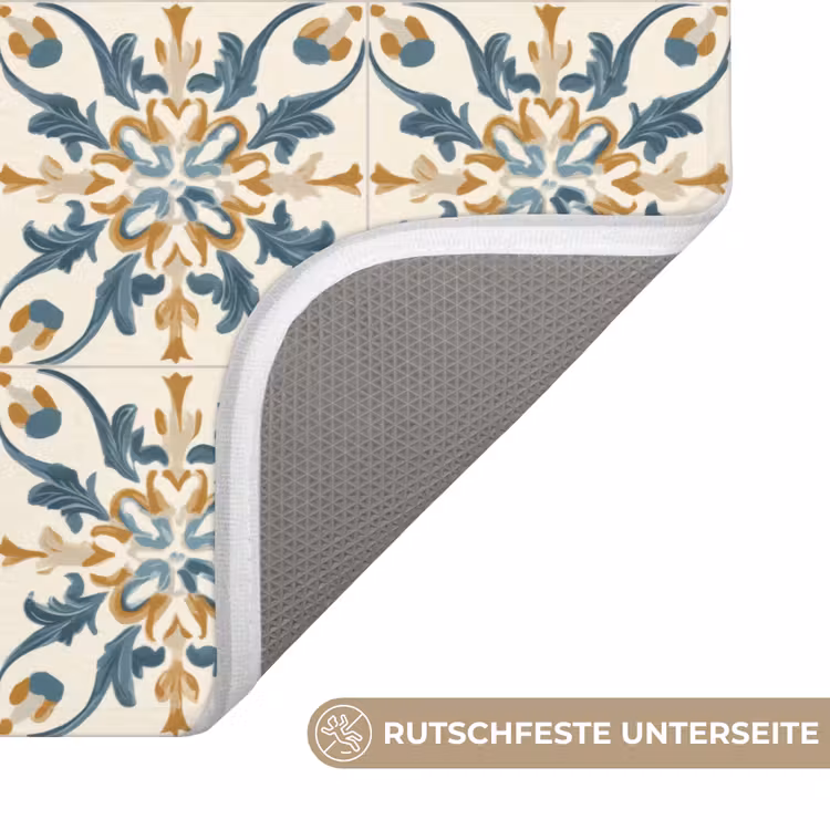 Badematte - Gemustert - Klassisch - Farbenfroh — 3