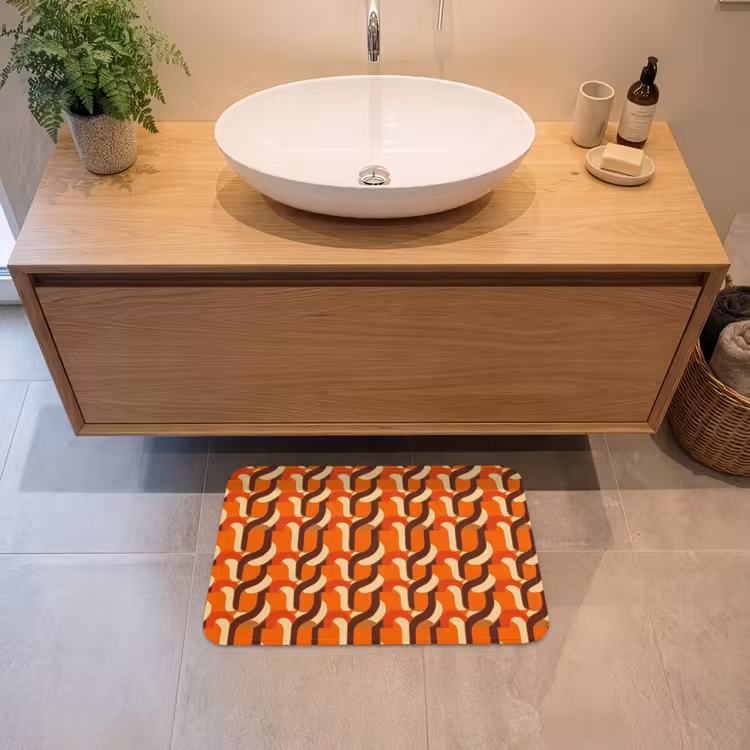 Badematte - Retro - Modern - Farbenfroh — 2