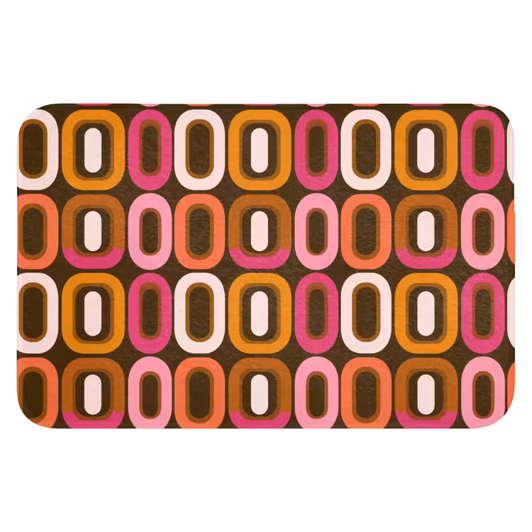 Badematte - Modern - Retro - Farbenfroh — 1