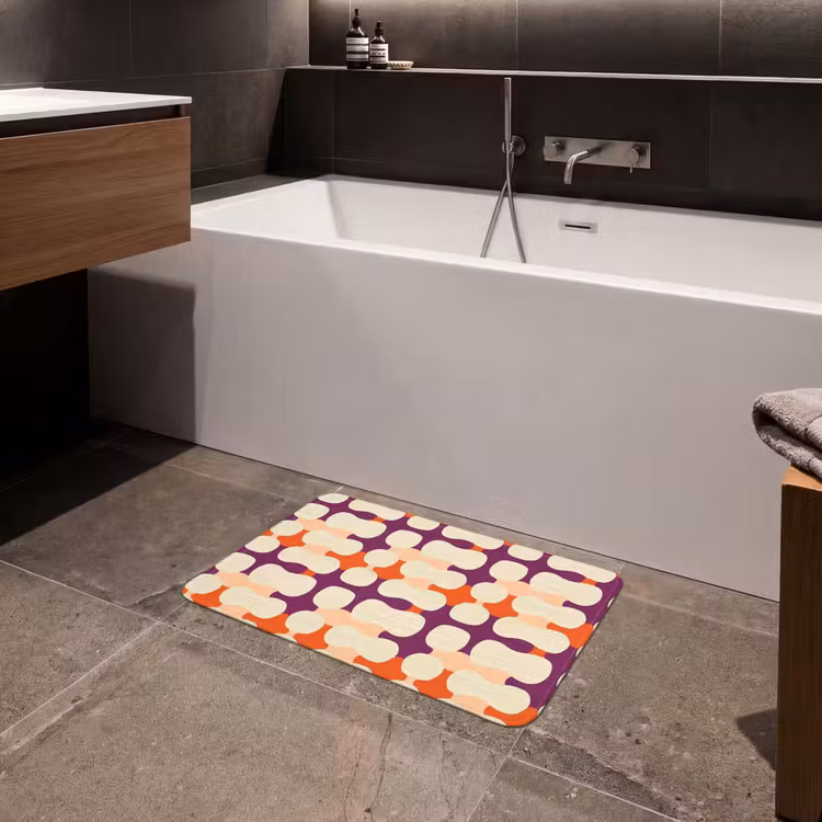 Badematte - Modern - Gemustert - Farbenfroh — 4