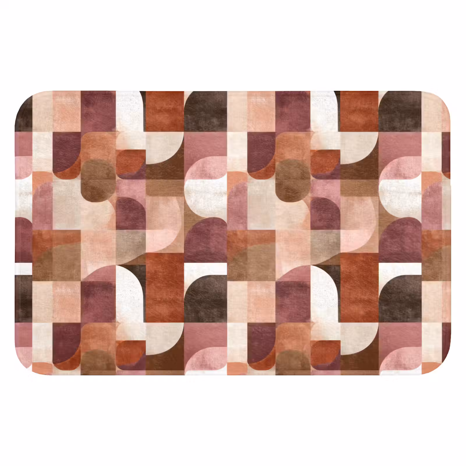 Badematte - Geometrie - Modern - Retro — 1
