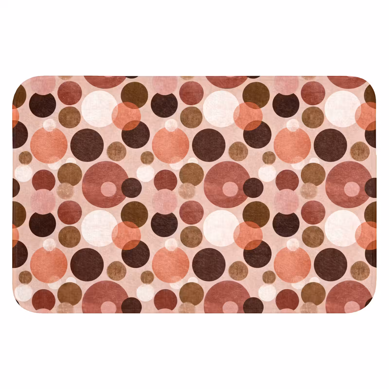 Badematte - Kreise - Modern - Farbenfroh — 1