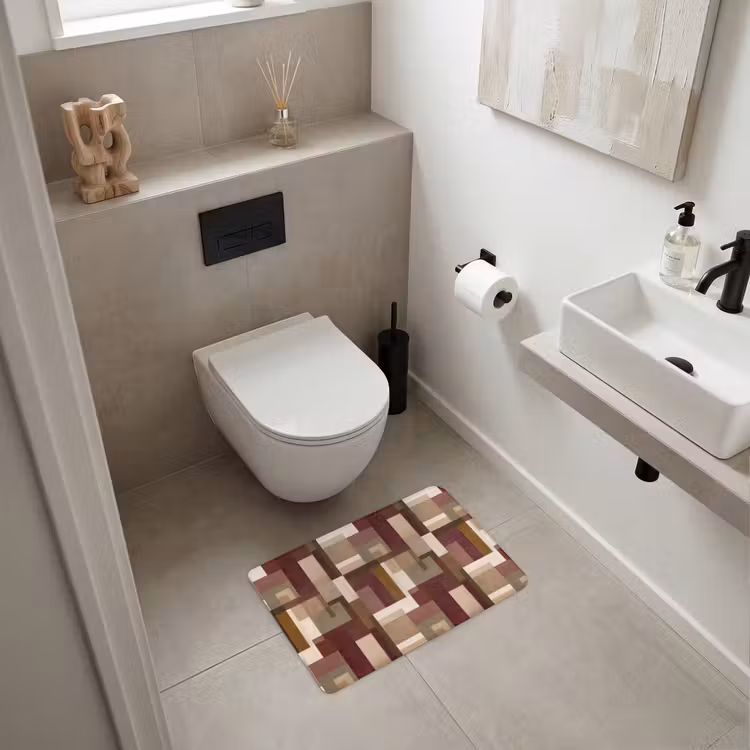 Badematte - Modern - Geometrisch - Farbenfroh — 6