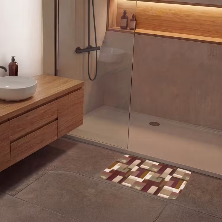 Badematte - Modern - Geometrisch - Farbenfroh — 8
