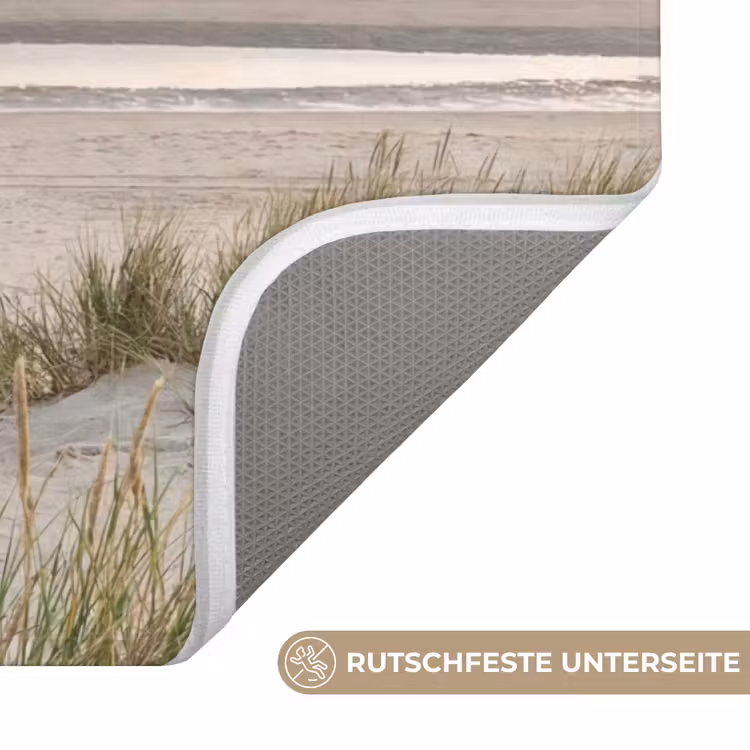 Badematte - Sandstrand - Bewölkt - Dünen — 3