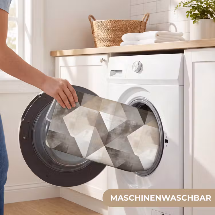 Badematte - Geometrisch - Motiv - Erdtöne — 7