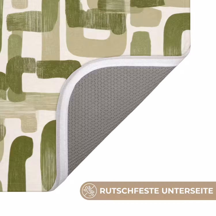 Badematte - Modern - Grafisch - Grün — 3