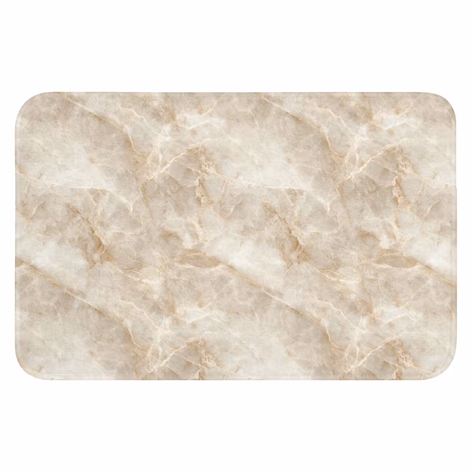 Badematte - Hellbeige - Onyx - Dezent — 1