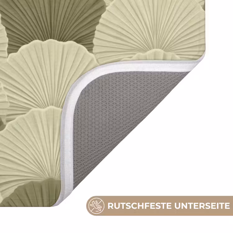 Badematte - Blätter - Textur - Grün — 3