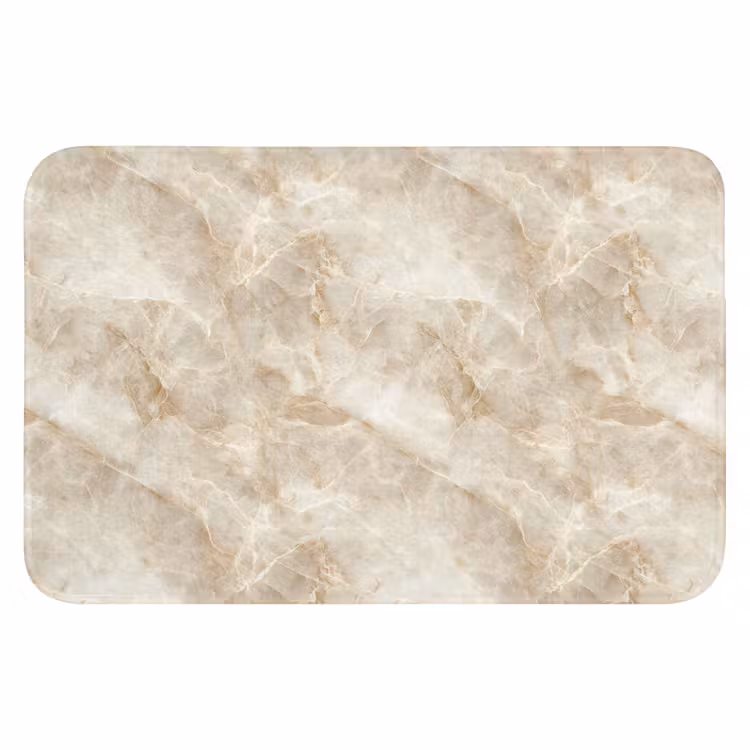 Badematte - Hellbeige - Onyx - Dezent — 1
