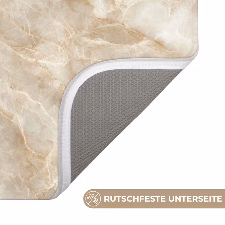 Badematte - Hellbeige - Onyx - Dezent — 3