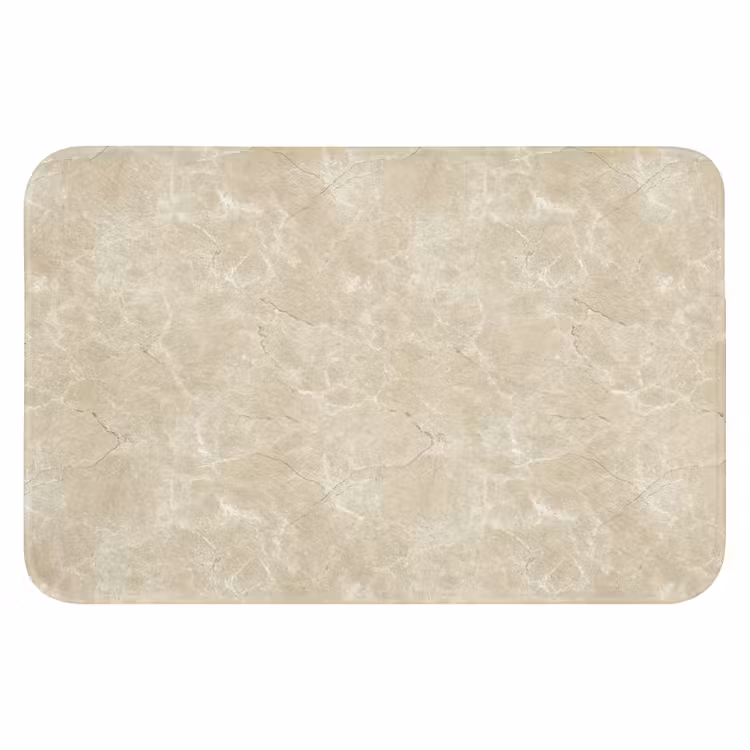 Badematte - Hellbeige - Marmor - Diffusionsäderung — 1