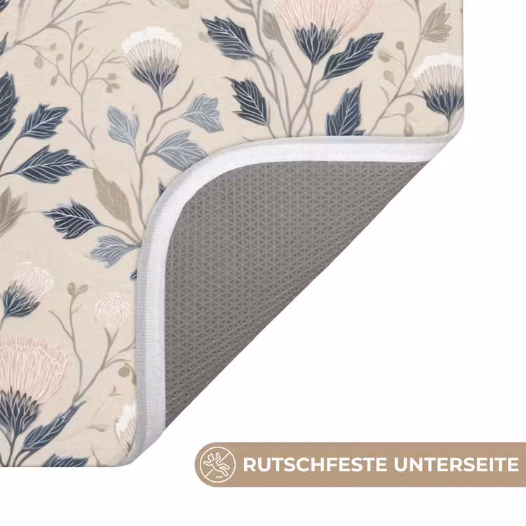 Badematte - Klassisch - Botanisch - Farbenfroh — 3