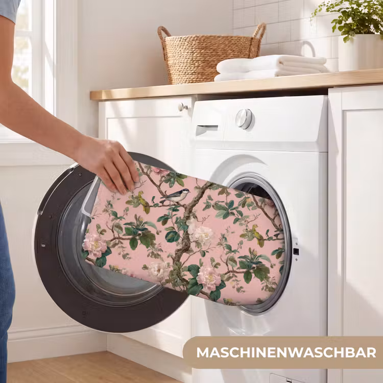 Badematte - Pfingstrosen - Botanisch - Vogel — 7