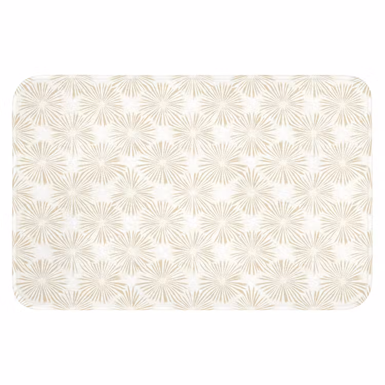 Badematte - Abstrakt - Motiv - Beige — 1