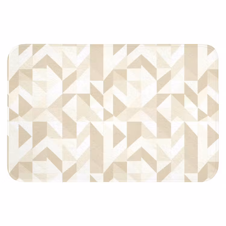 Badematte - Modern - Abstrakt - Beige — 1