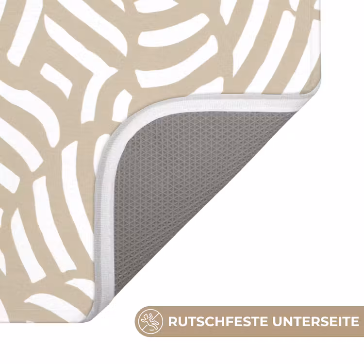Badematte - Abstrakt - Modern - Beige — 3