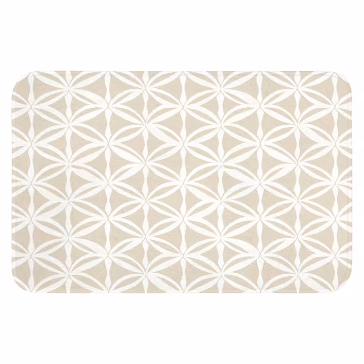 Badematte - Motiv - Modern - Beige — 1