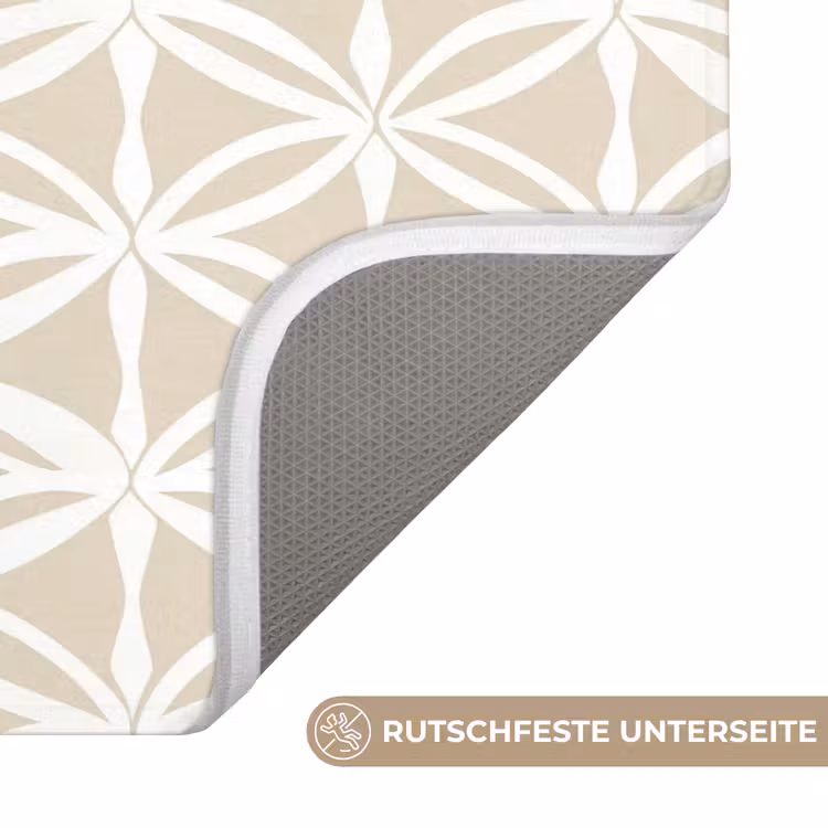 Badematte - Motiv - Modern - Beige — 3