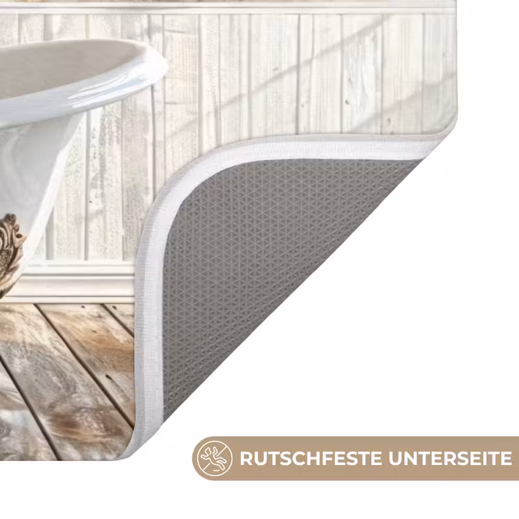 Badematte - Esel - Tiere - Badewanne - Schaumstoff — 3