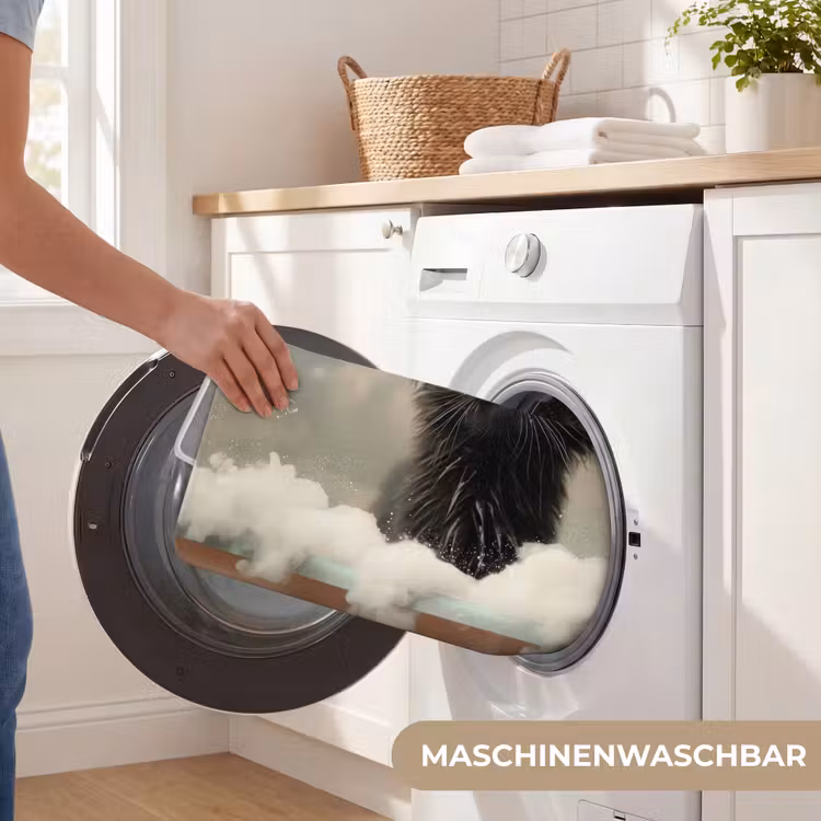 Badematte - Katze - Bad - Schwarz - Tiere - Schaumstoff — 7