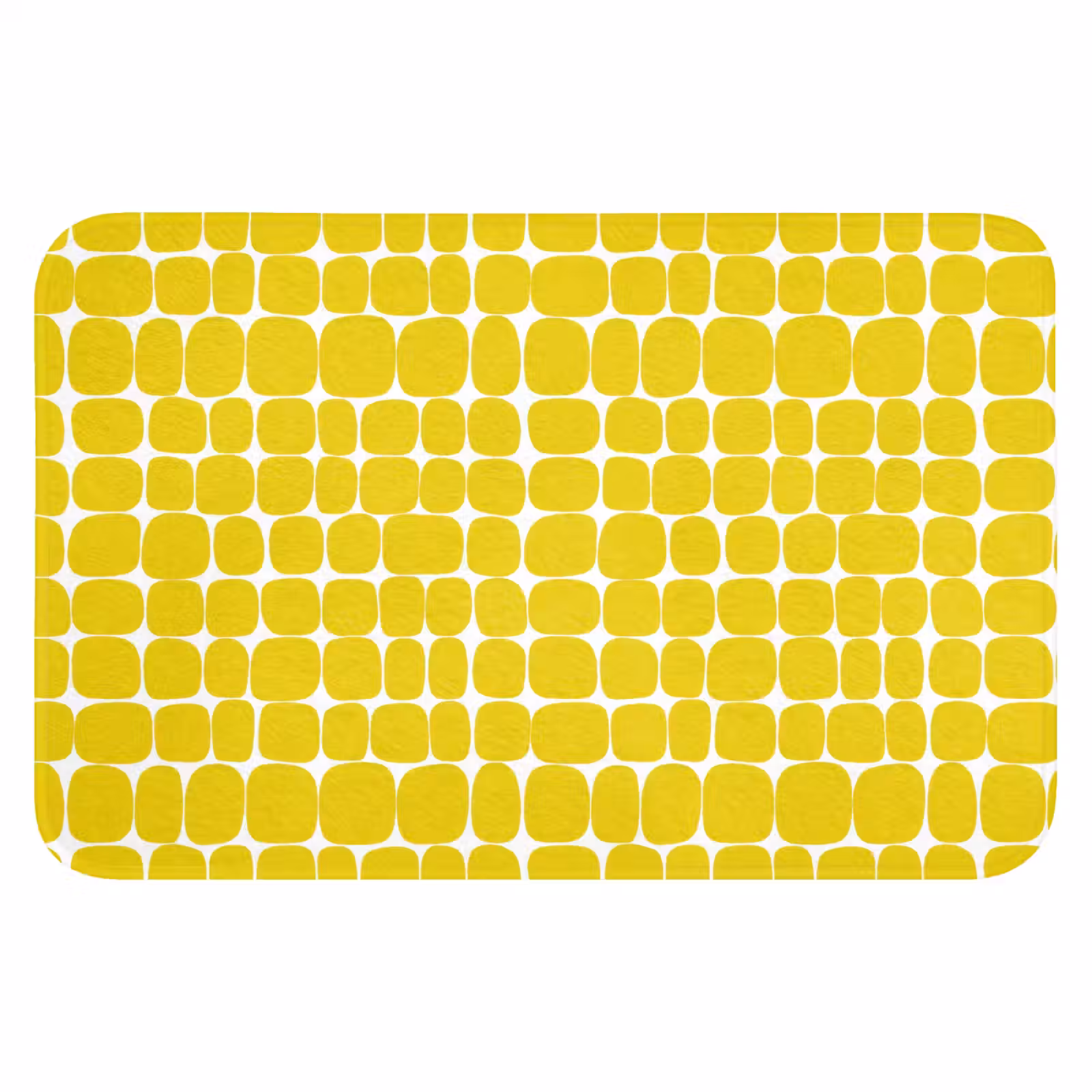 Badematte - Dots - Modern - Gelb — 1