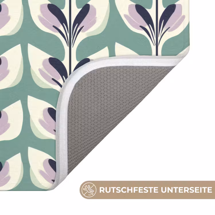 Badematte - Retro - Modern - Grün — 3
