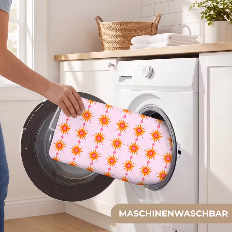 Badematte - Sonne - Motiv - Rosa — 7