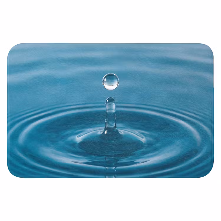 Badematte - Wassertropfen - Wasser - Oberfläche — 1