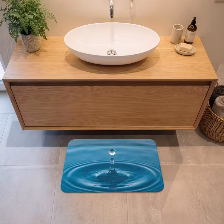 Badematte - Wassertropfen - Wasser - Oberfläche — 2