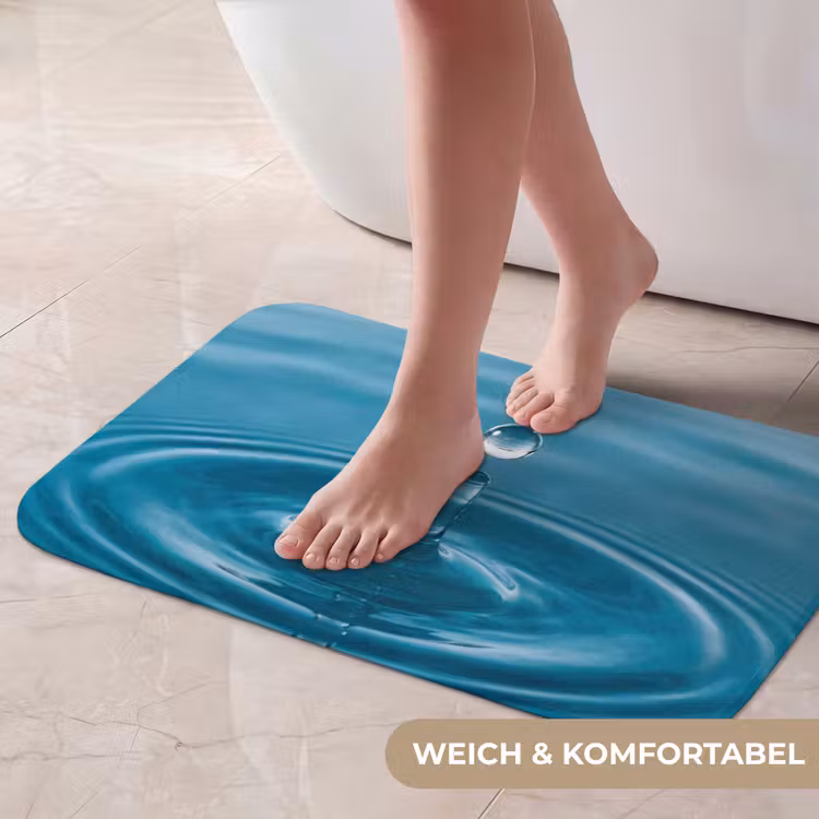Badematte - Wassertropfen - Wasser - Oberfläche — 5