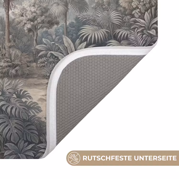 Badematte - Tropisch - Landschaft - Illustration — 3