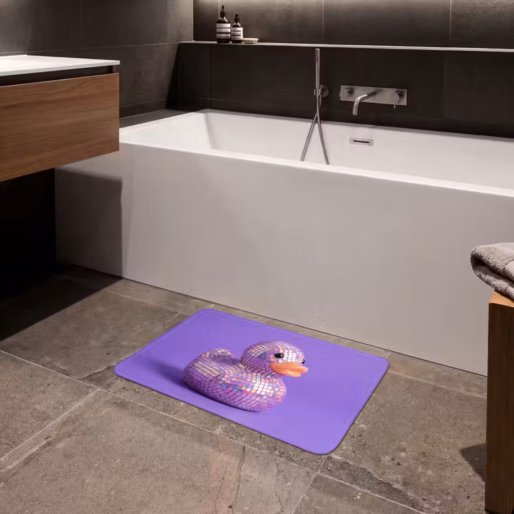 Badematte - Disco - Ente - Lila — 4