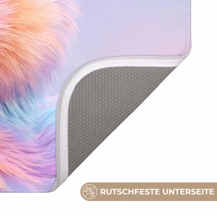 Badematte - Ente - Brille - Pastell — 3
