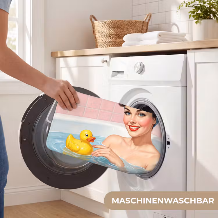 Badematte - Badezimmer - Ente - Blau — 7