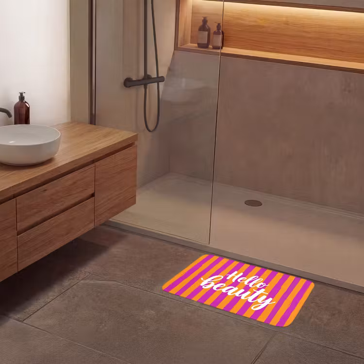 Badematte - Modern - Hallo - Orange — 8