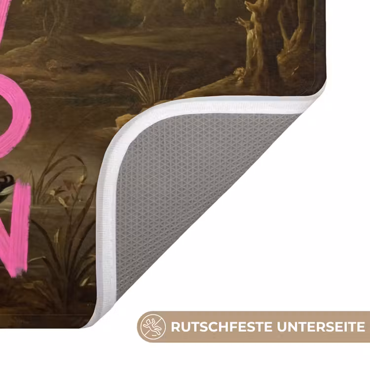 Badematte - Klassiker - Humor - Rosa — 3