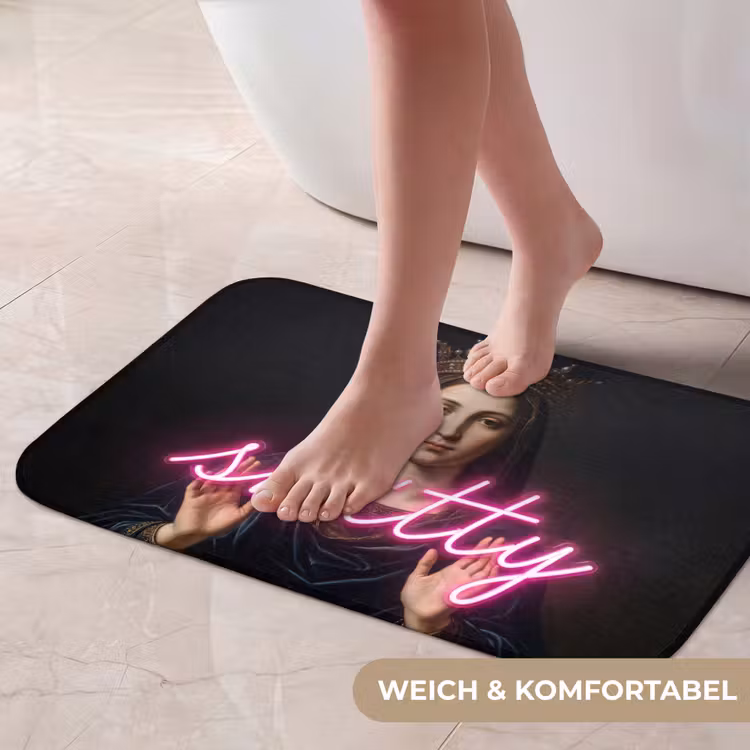 Badematte - Ironisch - Text - Neon — 5