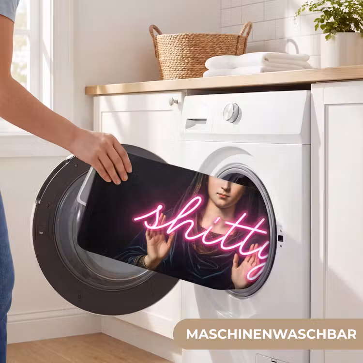 Badematte - Ironisch - Text - Neon — 7