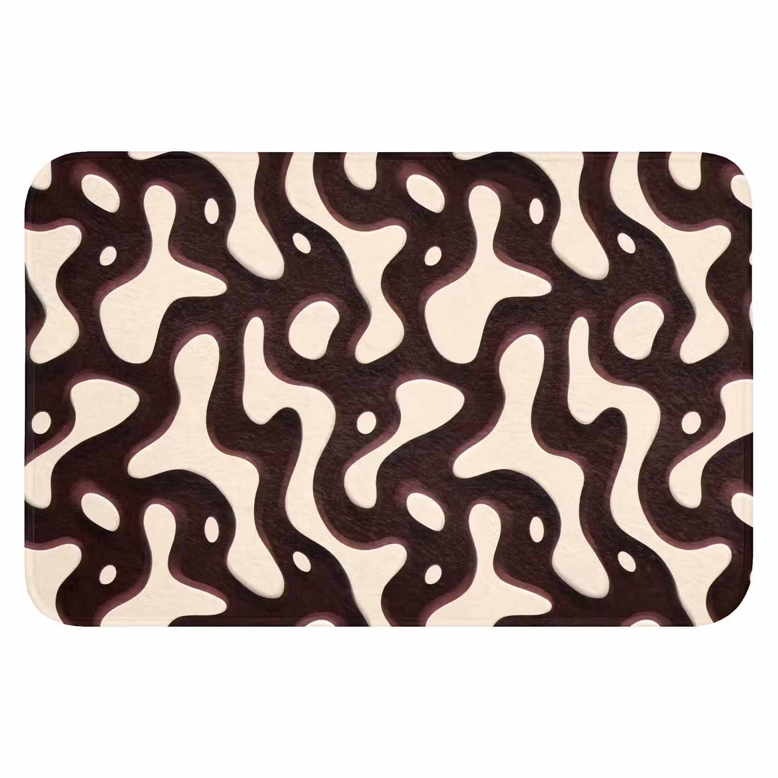 Badematte - Bio - Kraftvoll - Braun — 1
