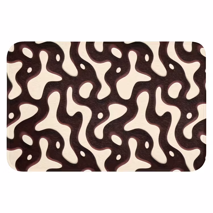 Badematte - Bio - Kraftvoll - Braun — 1
