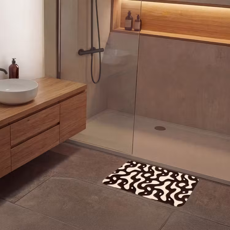 Badematte - Bio - Kraftvoll - Braun — 8