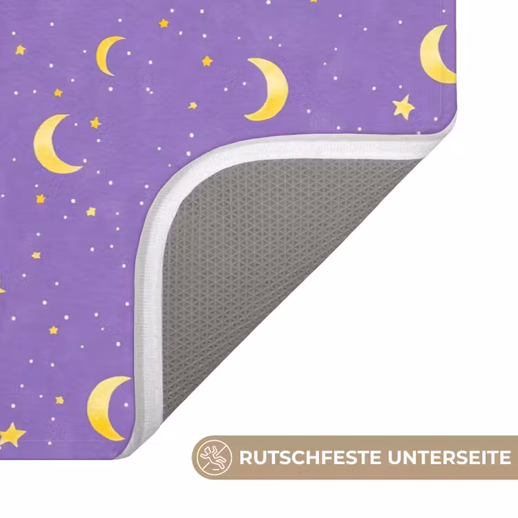Badematte - Mähne - Sterne - Lila — 3